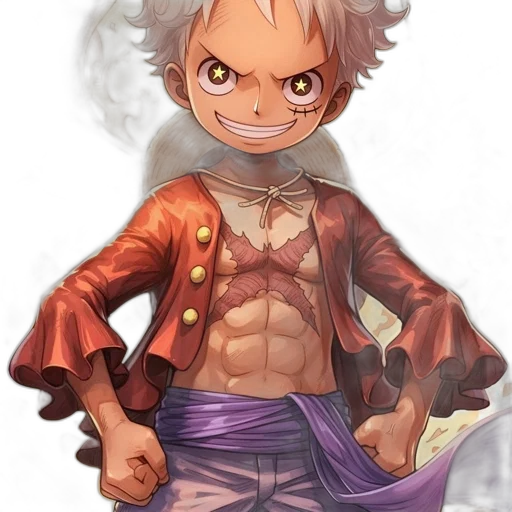 jacket, creature, face, concept art, anime, fantasy art, cartoon, animated transparent PNG cut-out