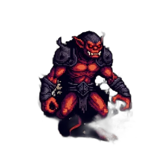 dragon, creature, mask, robot, pixel art, concept art, fantasy art, comic book art transparent PNG cut-out