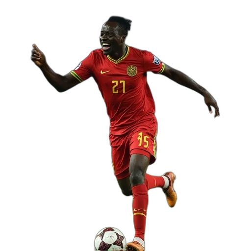 ghanaian, forward, kingsley, enyewen transparent PNG cut-out