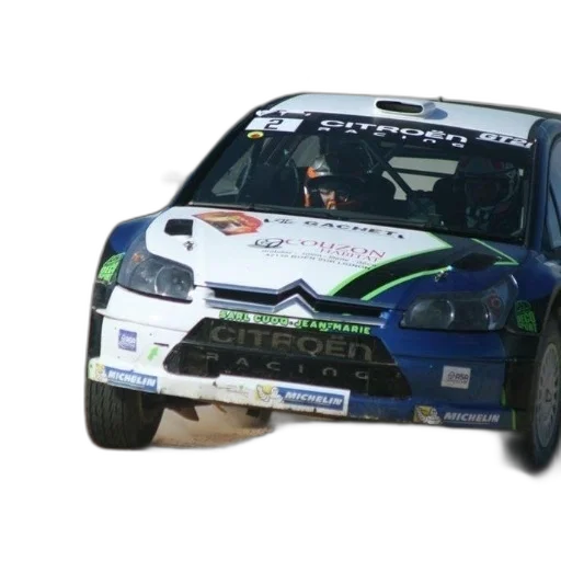 car, citroen, racing, driving, dirt, road transparent PNG cut-out