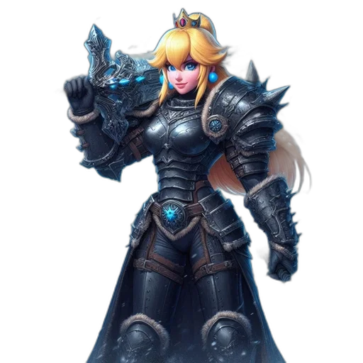 weapon, sword, robot, staff, concept art, fantasy art, 3d render, pixel art transparent PNG cut-out