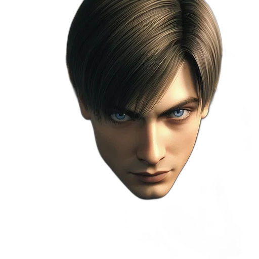 face, hair, mask, creature, 3d render, photorealistic, concept art, anime transparent PNG cut-out