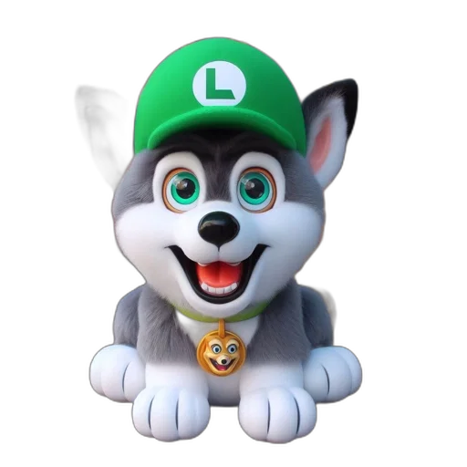 animal, staff, hat, creature, 3d render, concept art, cartoon, photorealistic transparent PNG cut-out