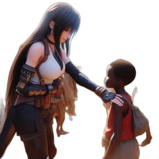 weapon, concept art, 3d render, fantasy art, anime, vibrant, rural, village transparent PNG cut-out