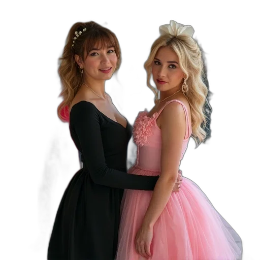 dress, 3d render, photorealistic, concept art, oil painting, group, people, dressed transparent PNG cut-out