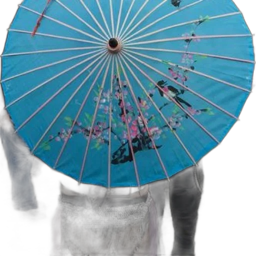 umbrella, hat, mask, staff, photorealistic, concept art, vaporwave, watercolor transparent PNG cut-out