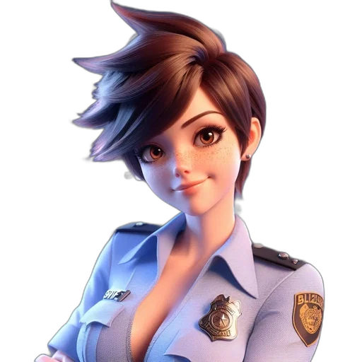 staff, face, weapon, jacket, concept art, 3d render, cartoon, photorealistic transparent PNG cut-out