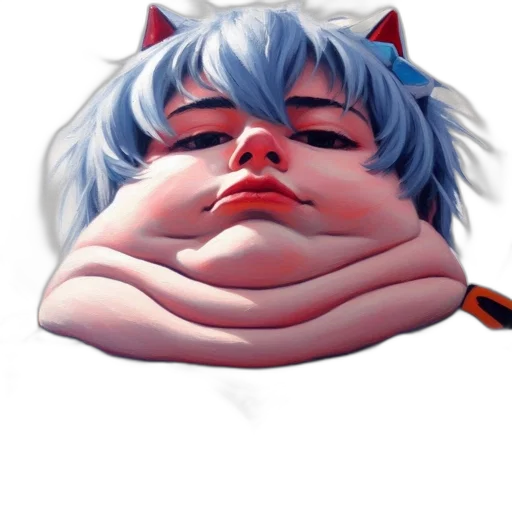 face, creature, food, animal, concept art, photorealistic, 3d render, anime transparent PNG cut-out