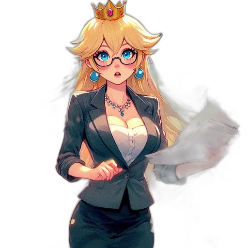 crown, dress, staff, weapon, concept art, pixel art, cartoon, anime transparent PNG cut-out