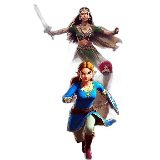 concept art, fantasy art, pixel art, 3d render, one, side, historical, scene transparent PNG cut-out