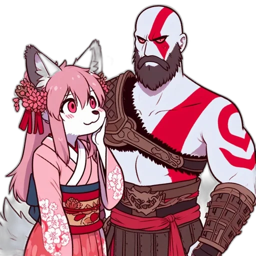 mask, staff, anime, concept art, fantasy art, comic book art, red, monochrome transparent PNG cut-out