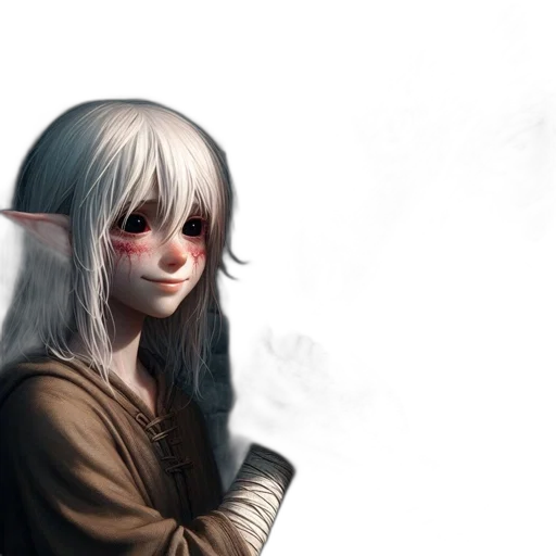face, staff, mask, dragon, fantasy art, concept art, photorealistic, anime transparent PNG cut-out