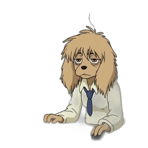 animal, hair, creature, staff, anime, concept art, cartoon, pixel art transparent PNG cut-out