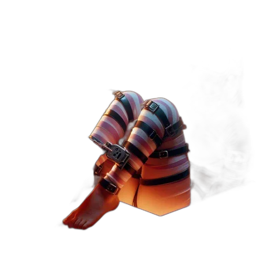 weapon, umbrella, crown, hat, 3d render, concept art, photorealistic, vaporwave transparent PNG cut-out
