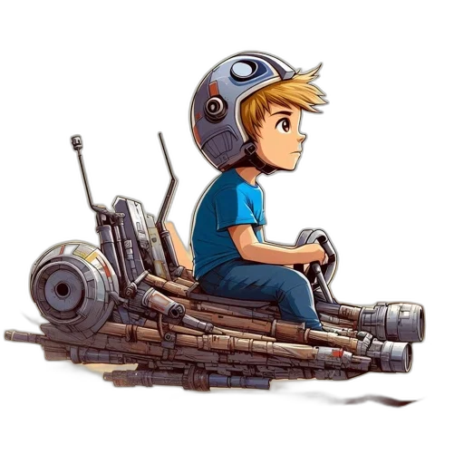 robot, weapon, car, concept art, pixel art, comic book art, cartoon, young transparent PNG cut-out