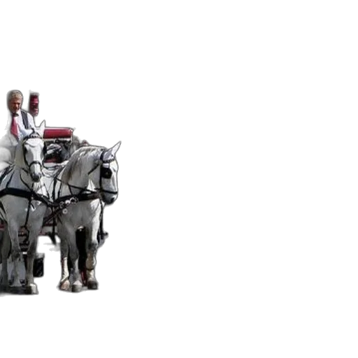robot, staff, car, 3d render, concept art, photorealistic, horse-drawn, carriage transparent PNG cut-out