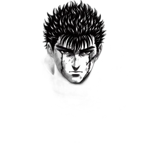 face, mask, dragon, creature, comic book art, concept art, anime, photorealistic transparent PNG cut-out