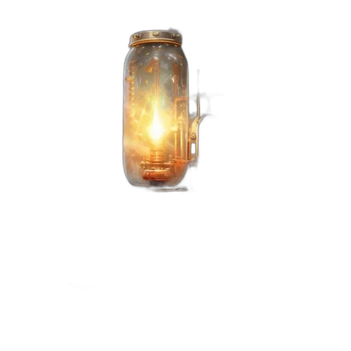 bottle, jewelry, crown, dress, 3d render, photorealistic, concept art, earth tones transparent PNG cut-out