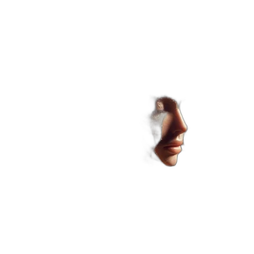 face, mask, robot, creature, photorealistic, 3d render, pixel art, concept art transparent PNG cut-out