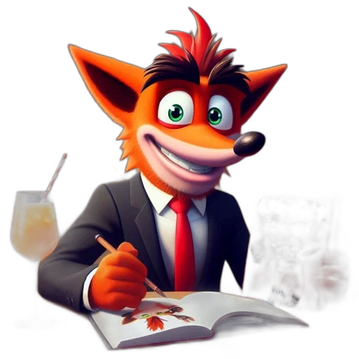 staff, animal, creature, 3d render, concept art, cartoon, photorealistic, anthropomorphic transparent PNG cut-out