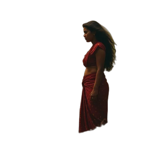 dress, hair, creature, face, concept art, pixel art, 3d render, photorealistic transparent PNG cut-out