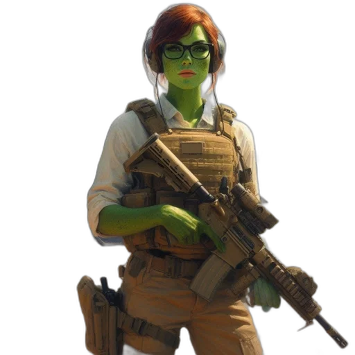 staff, weapon, face, concept art, 3d render, pixel art, fantasy art, green transparent PNG cut-out
