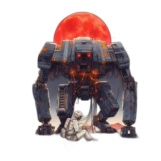 robot, creature, weapon, animal transparent PNG cut-out
