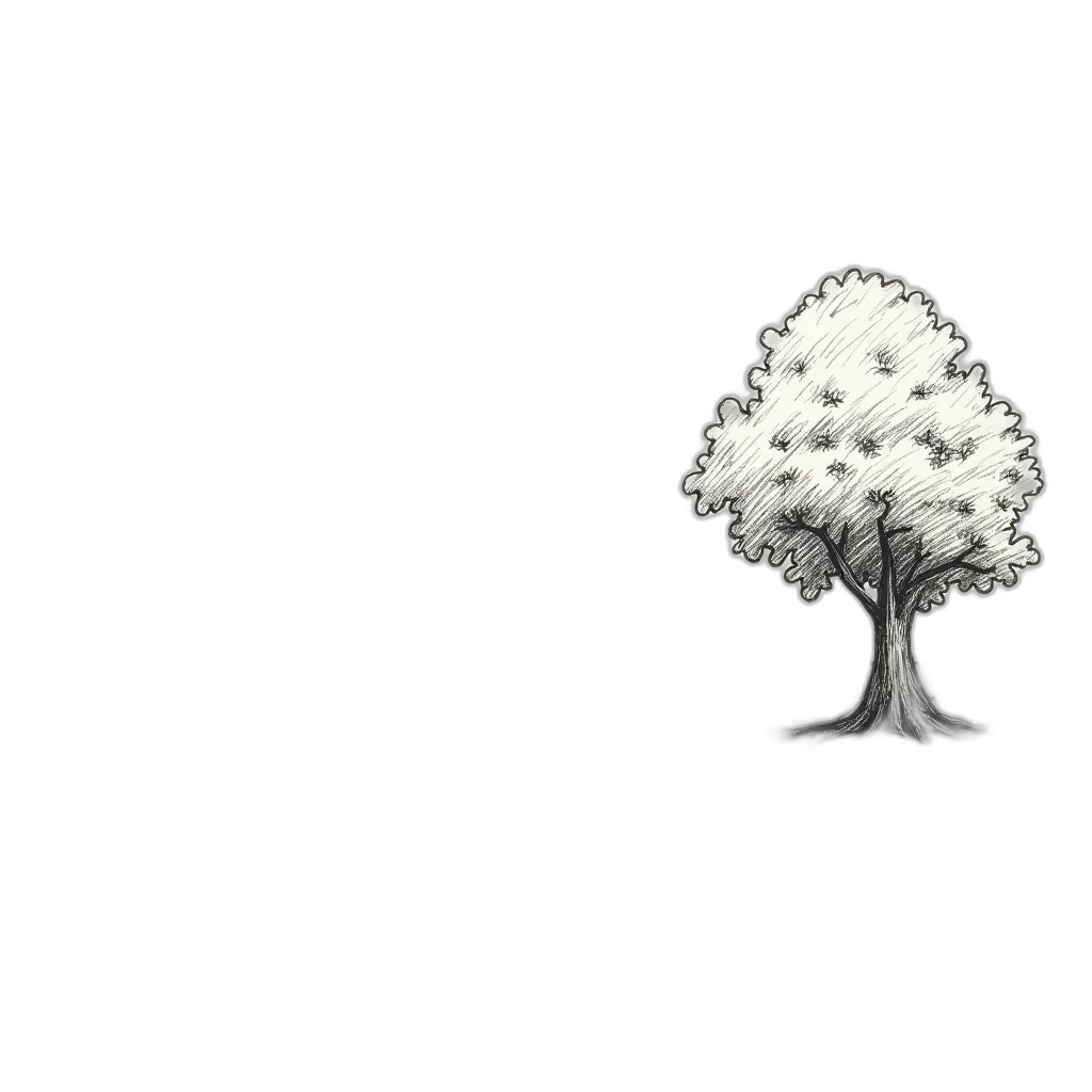 tree, flower, crown, animal, 3d render, photorealistic, concept art, fantasy art transparent PNG cut-out