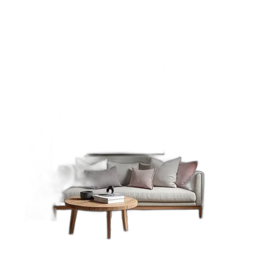 furniture, 3d render, photorealistic, concept art, earth tones, monochrome, dark, pastel transparent PNG cut-out