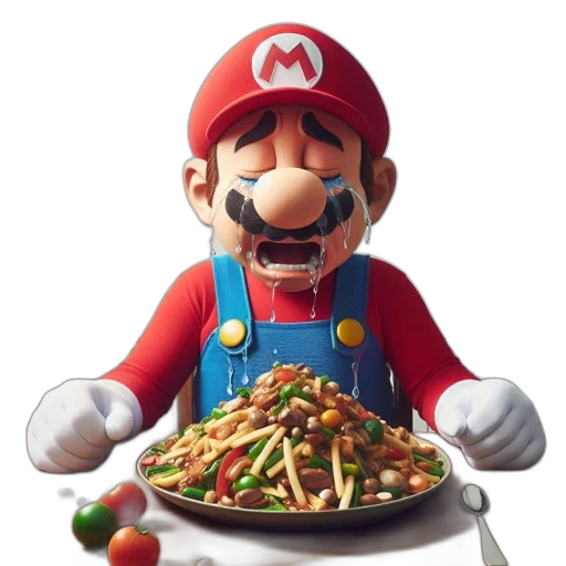 food, animal, creature, 3d render, concept art, photorealistic, pixel art, animated transparent PNG cut-out