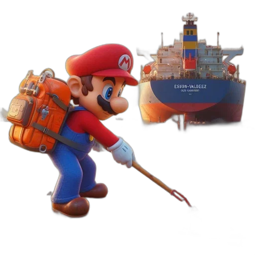 weapon, staff, concept art, 3d render, pixel art, fantasy art, mario, video transparent PNG cut-out