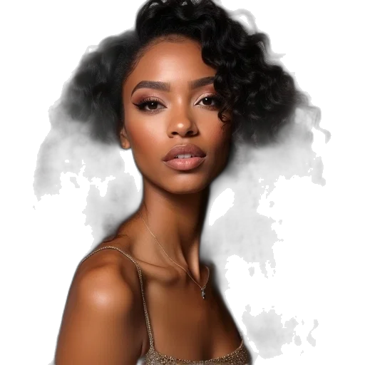 face, hair, crown, dress, photorealistic, fantasy art, cartoon, oil painting transparent PNG cut-out