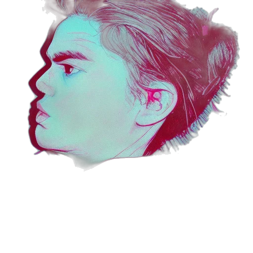 face, hair, mask, crown transparent PNG cut-out