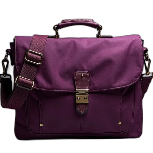 dark, descendants, talas, messenger, bag, violet, plum, fits transparent PNG cut-out