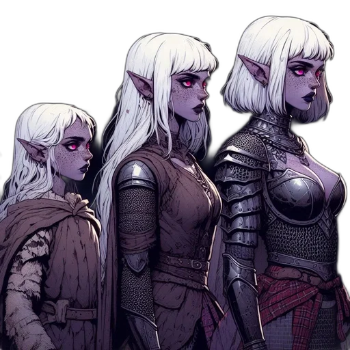 concept art, fantasy art, comic book art, pixel art, dark, monochrome, red, pastel transparent PNG cut-out