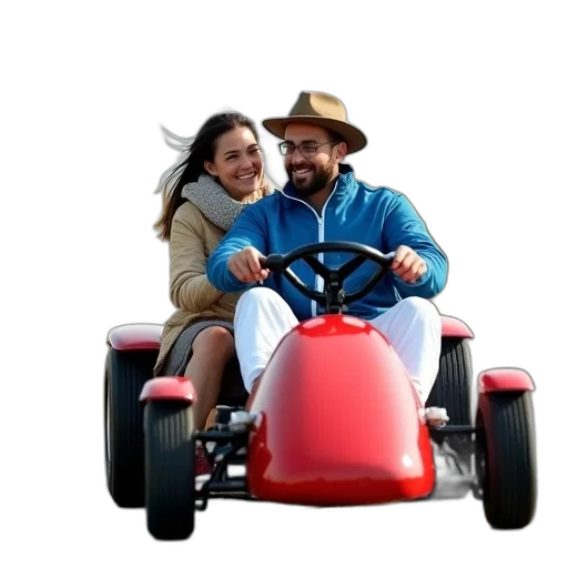 car, jacket, hat, robot, concept art, photorealistic, 3d render, man transparent PNG cut-out