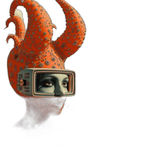 mask, crown, robot, jewelry, 3d render, concept art, photorealistic, fantasy art transparent PNG cut-out