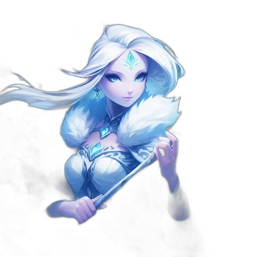 sword, staff, weapon, fantasy art, concept art, pixel art, anime, blue transparent PNG cut-out