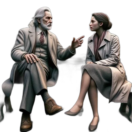 shoes, furniture, concept art, 3d render, photorealistic, fantasy art, city street, snow transparent PNG cut-out
