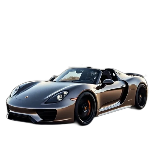 car, photorealistic, 3d render, concept art transparent PNG cut-out