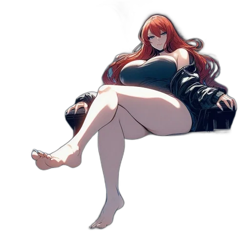 dress, jacket, creature, shoes, concept art, pixel art, anime, watercolor transparent PNG cut-out