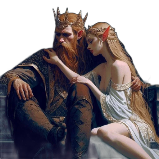 dragon, crown, mask, fantasy art, concept art, photorealistic, oil painting, forest transparent PNG cut-out