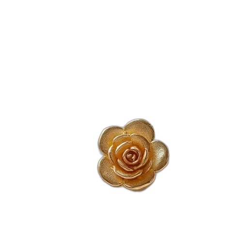 flower, jewelry, crown, food, 3d render, photorealistic, earth tones, golden transparent PNG cut-out