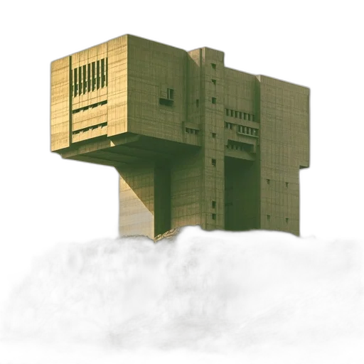 building, robot, weapon, furniture, 3d render, concept art, pixel art, vaporwave transparent PNG cut-out