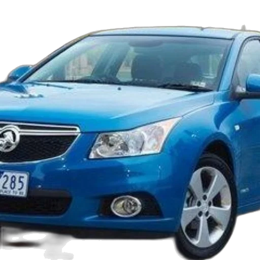 car, 3d render, photorealistic, blue, holden, parked, street, european-style transparent PNG cut-out