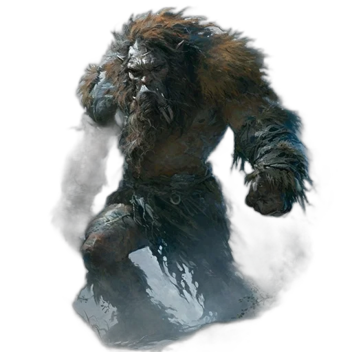 creature, animal, staff, concept art, fantasy art, photorealistic, 3d render, large transparent PNG cut-out