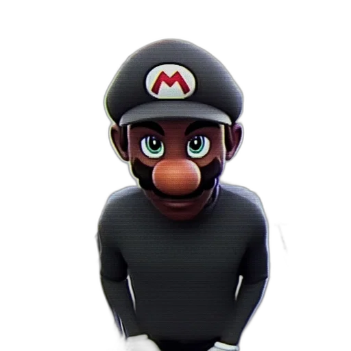 hat, mask, face, staff, 3d render, pixel art, concept art, cartoon transparent PNG cut-out