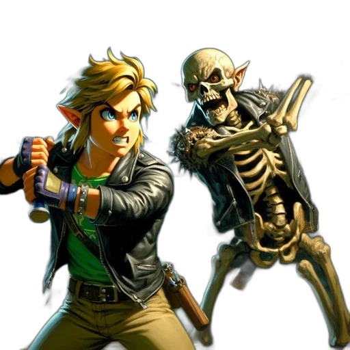 weapon, concept art, pixel art, 3d render, comic book art, young, elf-like, character transparent PNG cut-out