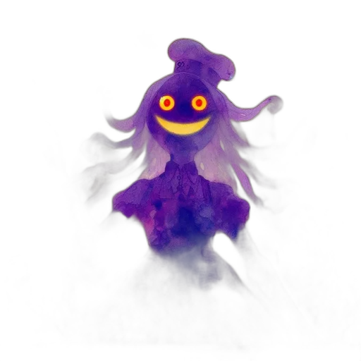 creature, mask, staff, hair, concept art, 3d render, fantasy art, pixel art transparent PNG cut-out