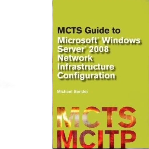 book, cover, titled, mcts, guide, microsoft, windows, server transparent PNG cut-out